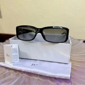 小物 Vintage Dior NIGHT4 Square Sunglasses Vintage Dior NIGHT4 Square Sunglasses